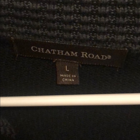 Black Button up Sweater - Picture 3 of 3